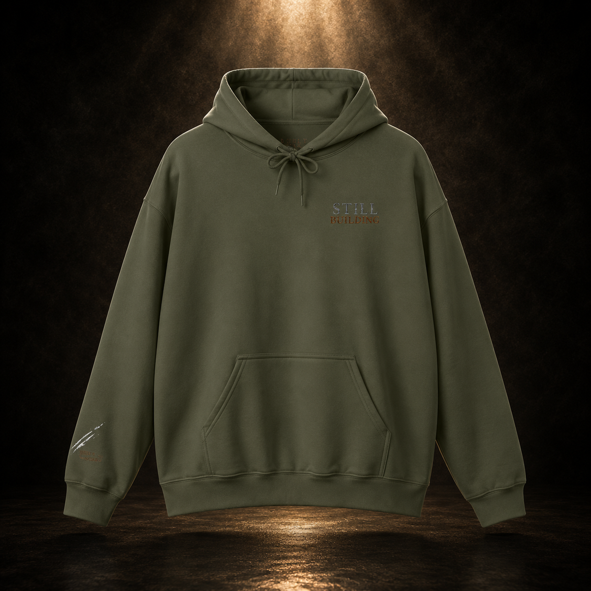 Still Building Hoodie